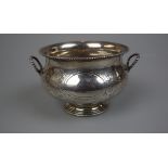 Hallmarked silver Victorian bowl Sheffield 1860 - Approx weight 162g
