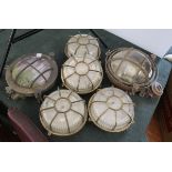 Collection of external nautical lamps