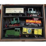 Collection of tin plate trains