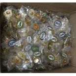 Approximately 500 various enamel motorcycle pin badges (proceeds to charity)