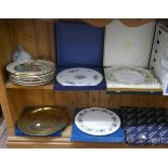 Collection of cabinet plates etc