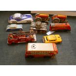 Collection of metal toy cars