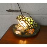 Tiffany style frog lamp