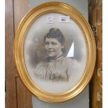 Photo on porcelain 'Victorian Granny'