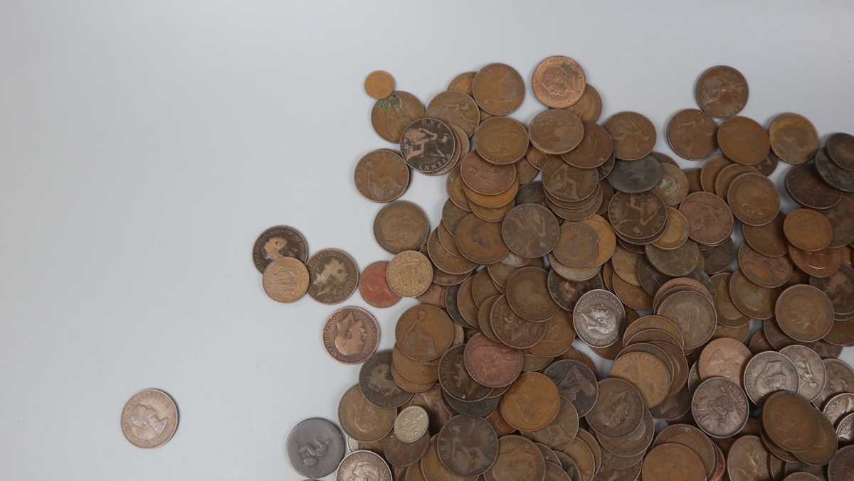 Large collection of pennies - Bild 2 aus 5