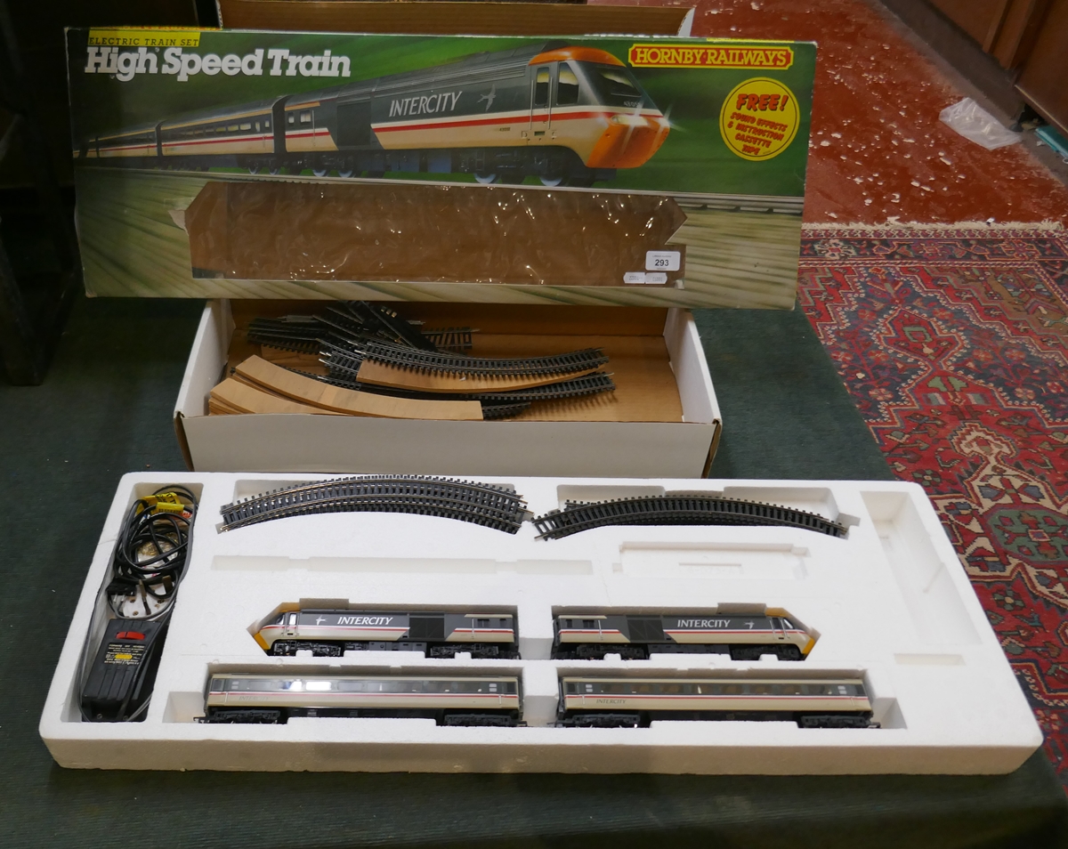 Hornby electric train set - HS125 to include extra tracks