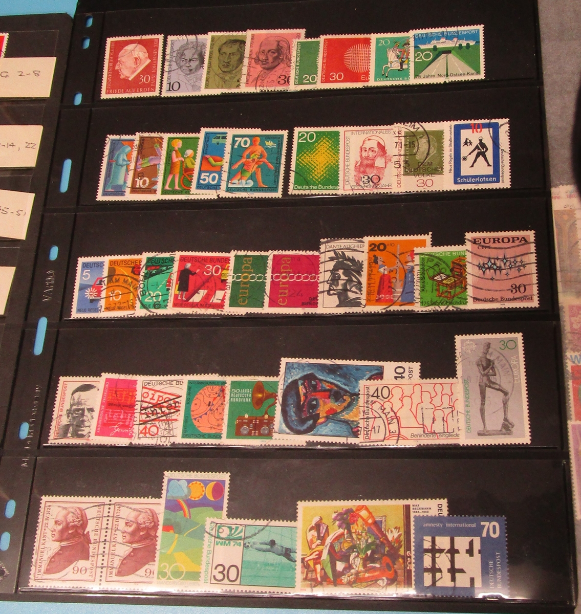 Stamps - Foreign on stock cards including Korea sheetlets - Image 3 of 5