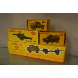 Collection of Dinky toys to include no 670 armoured car in box 1954-1964