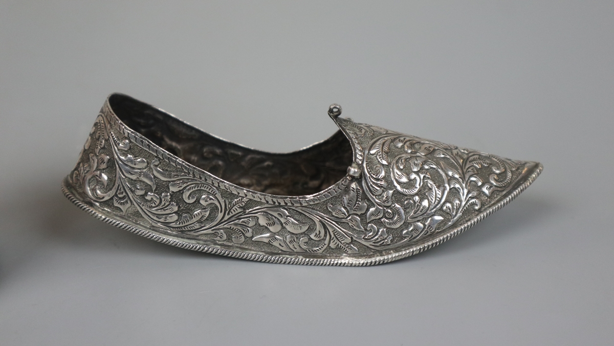 Silver 925 Arabian slipper - Approx weight 154g - Bild 4 aus 4