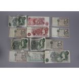 Collection of vintage bank notes