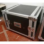 Gig flight case - Approx size W: 72cm D: 62cm H: 54cm