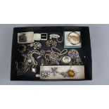 Collection of costume jewellery