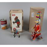 2 tin plate toys