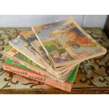 7 1940s/50s Rupert the Bear books