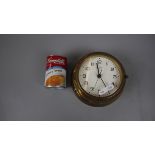 Brass cased clock - Stager