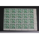 Stamps - Cinderella - Venezuela specimen 10c Telegraph stamps