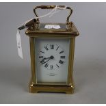 Antique Mappin and Webb carriage clock with key in working order