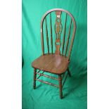 Spindle back chair