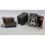 3 vintage cameras