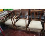 3 Gordon Russell dining chairs