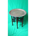 Brass top Indian table