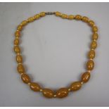 Amber necklace