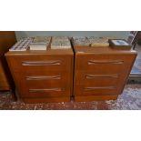 Pair of G Plan bedside chests