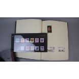 Stamps - Channel Islands album with Guernsey, Jersey plus Isle of Man