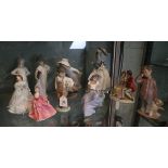 Collection of figurines to include Lladro & Nao