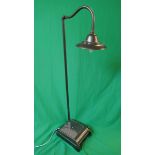 Vintage industrial electrical parts lamp