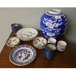 Collection of Oriental china