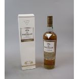 Bottle of Macallan Gold single malt whisky in box