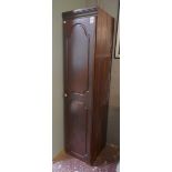 Tall pine cupboard - Approx size W: 42cm D: 49cm H: 180cm