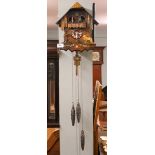 Black Forest style working cuckoo clock