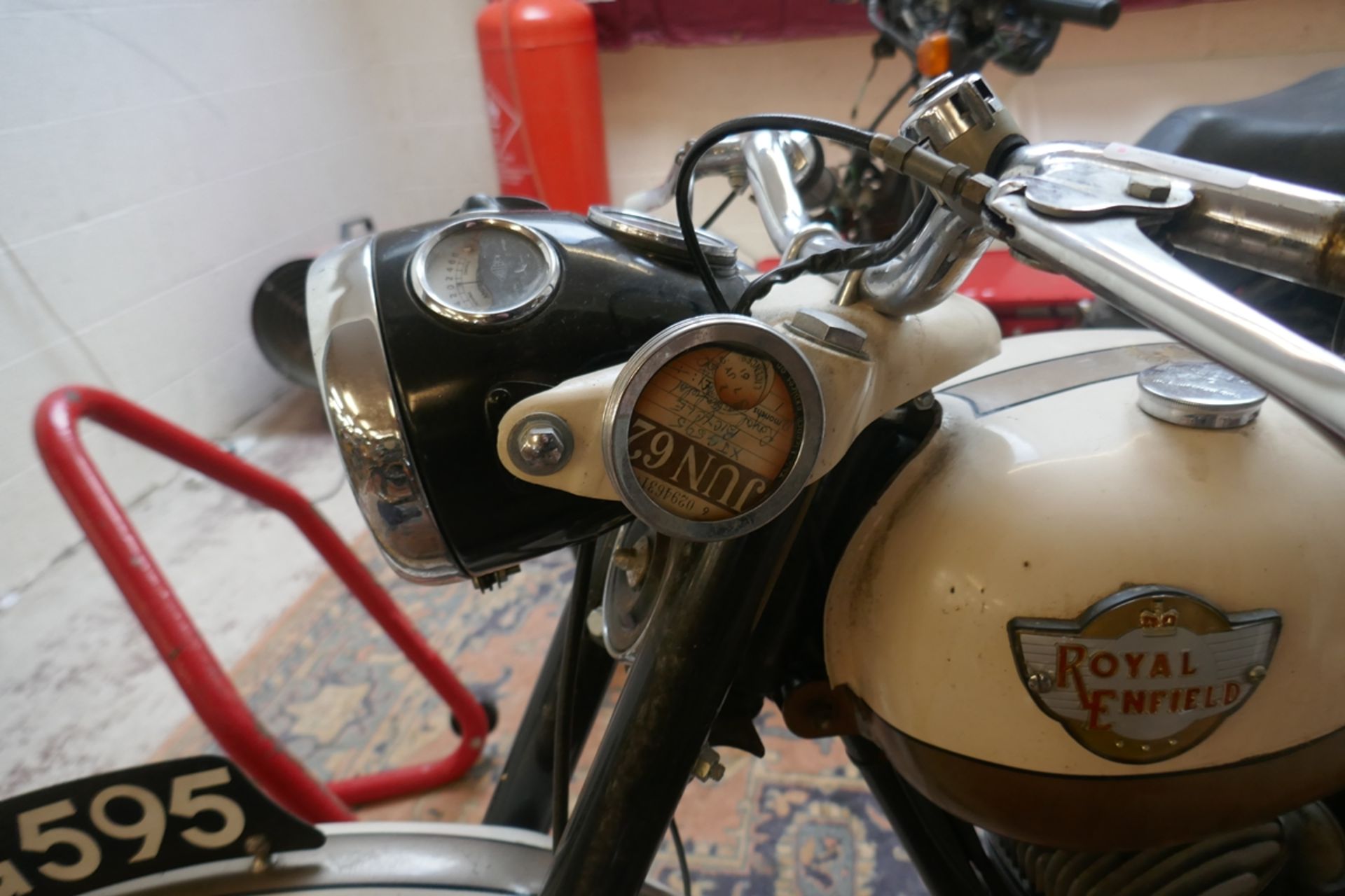 1961 Royal Enfield Prince 150cc with just 1600 miles from new - Image 14 of 35