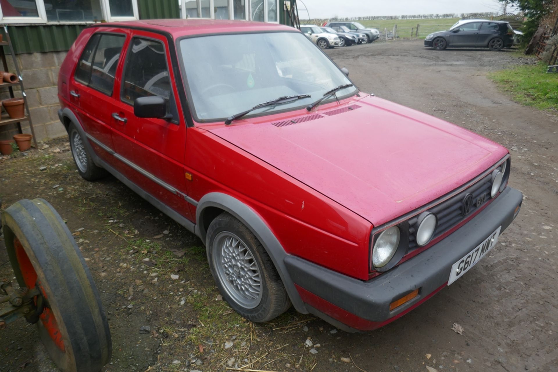 1990 G reg Volkswagen Golf Gti 8v 5 door barn find, unmolested rust free example