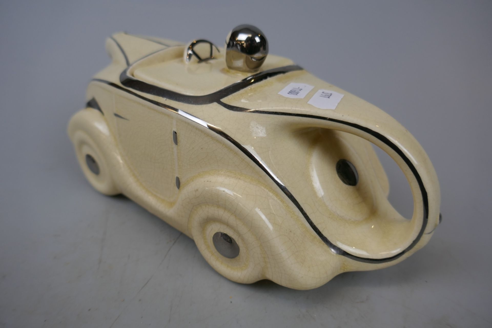 1930's racing car teapot by Sadlers - Bild 2 aus 4