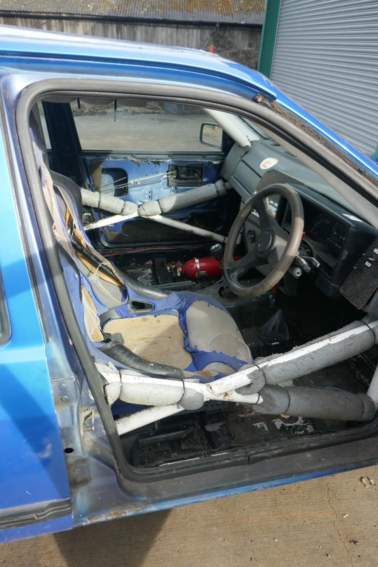 H reg 1990 Ford Sierra 4x4 rally car with V6 Cosworth engine running order with roll cage, fuel cell - Image 10 of 15