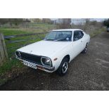 1977 R reg Datsun 120A showing 26000 miles on the clock