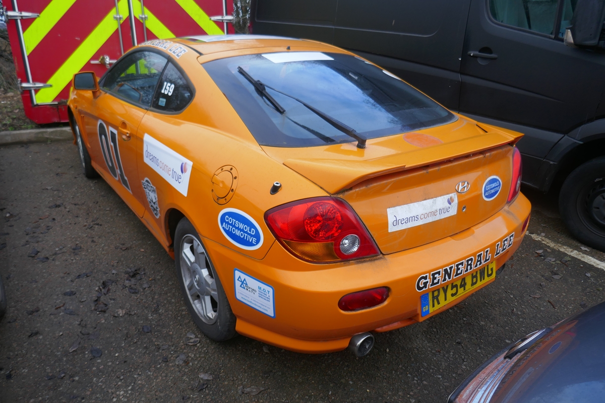 2004 Hyundai Coupe General Lee Scally Rally car with full MOT - All proceeds to charity - Image 2 of 6