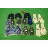 Collection of driving gloves to include Coopers Tyres, Avon Tyres etc together with a die cast