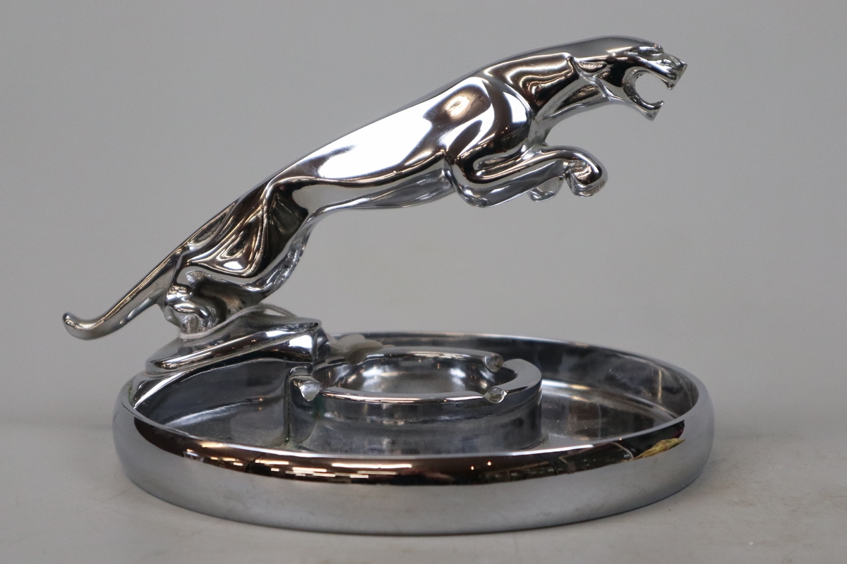 1950's Jaguar dealership ashtray