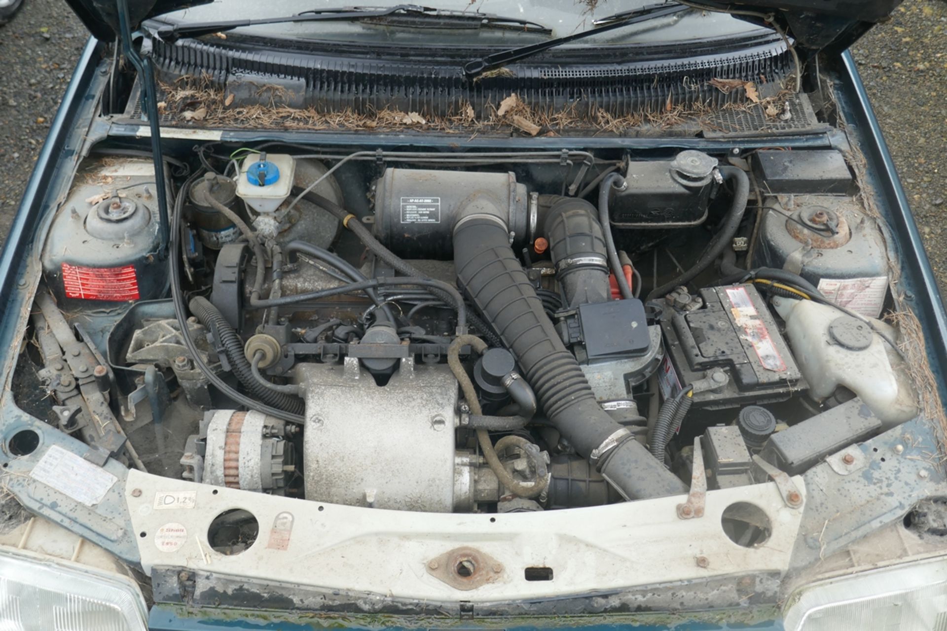 1992 K reg Peugeot 205 1.9 Cti barn find with just 58000 miles on the clock, no MOT - Image 9 of 11