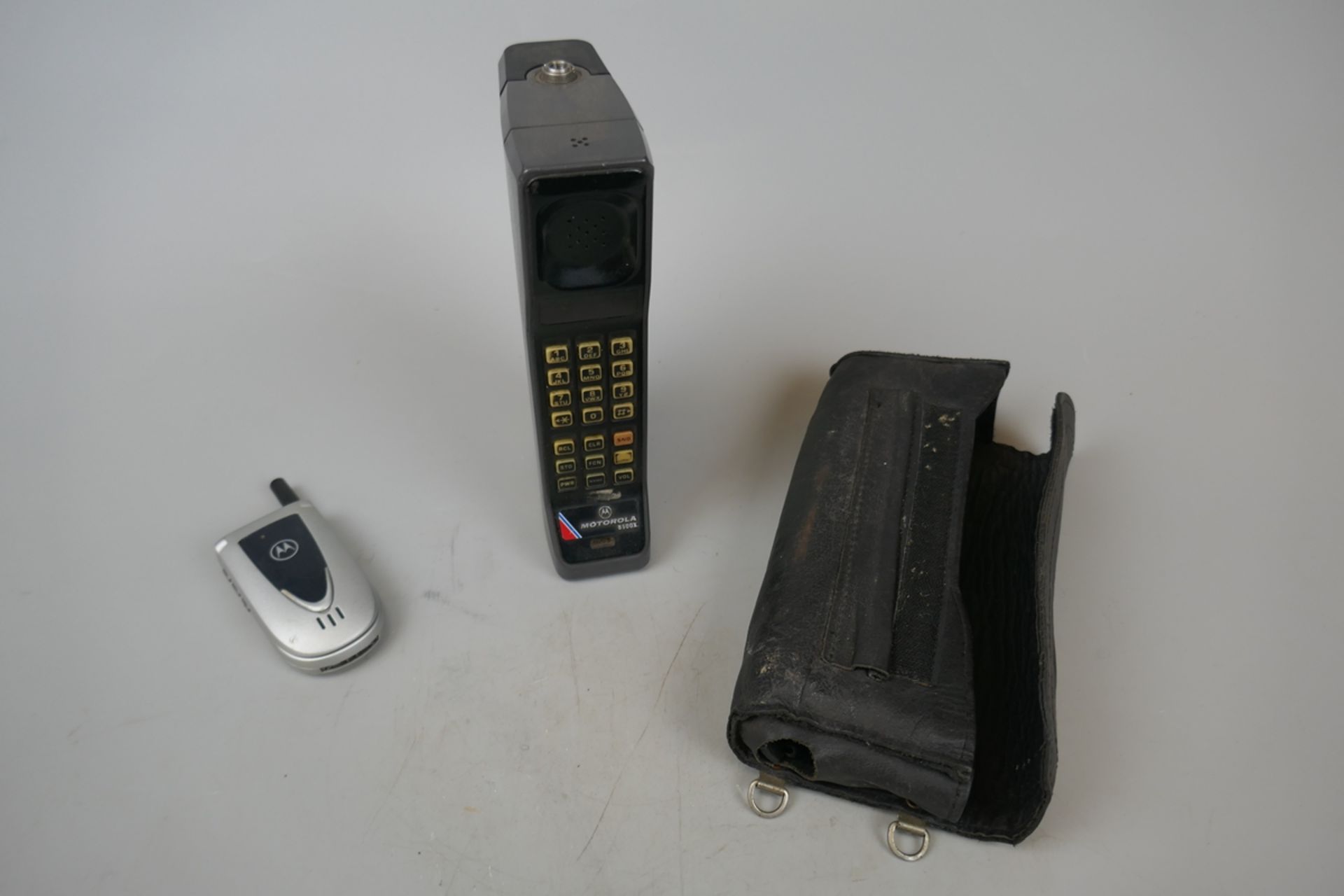 2 Old Motorola telephones