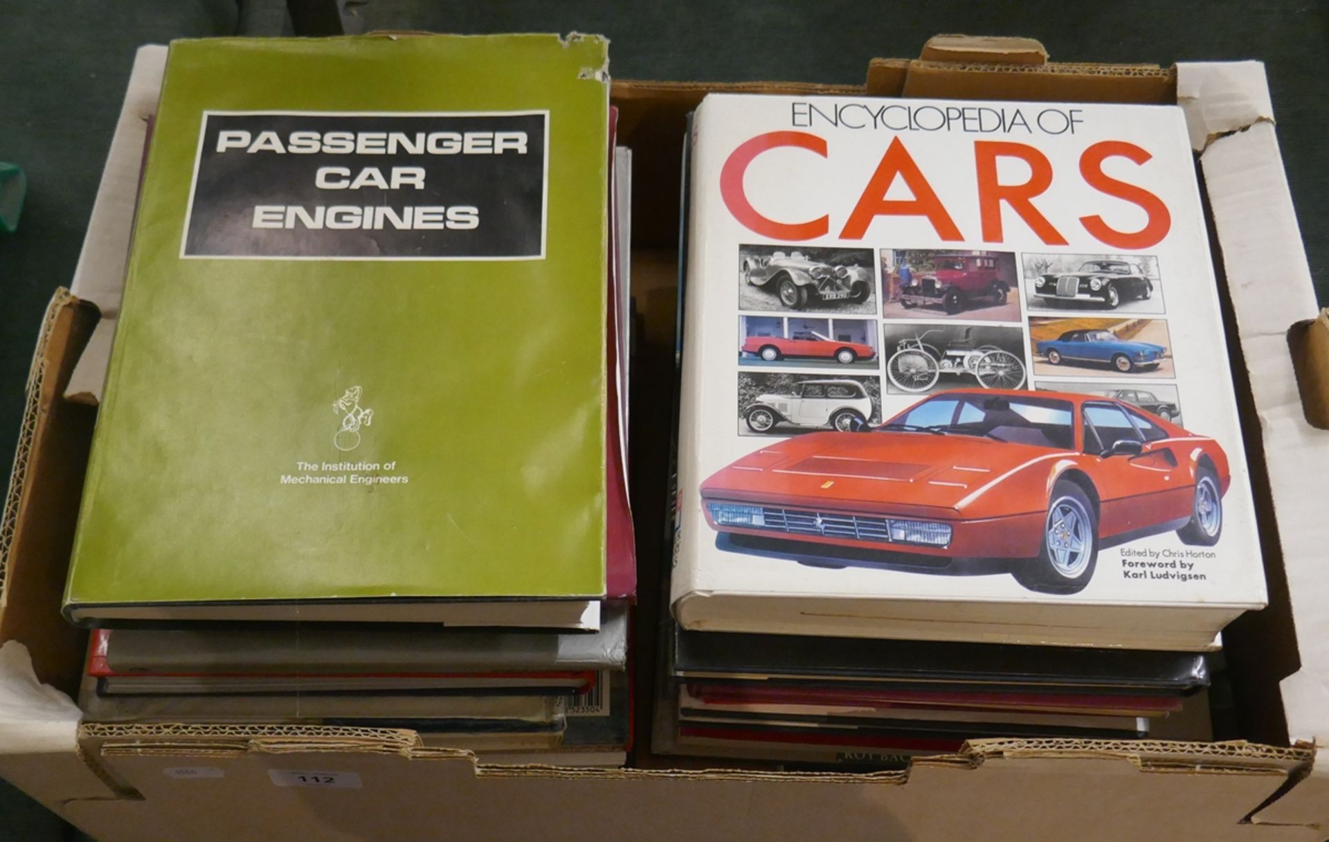 Collection of motoring books