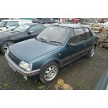 1992 K reg Peugeot 205 1.9 Cti barn find with just 58000 miles on the clock, no MOT