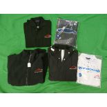A1 GP fleeces and polo shirts