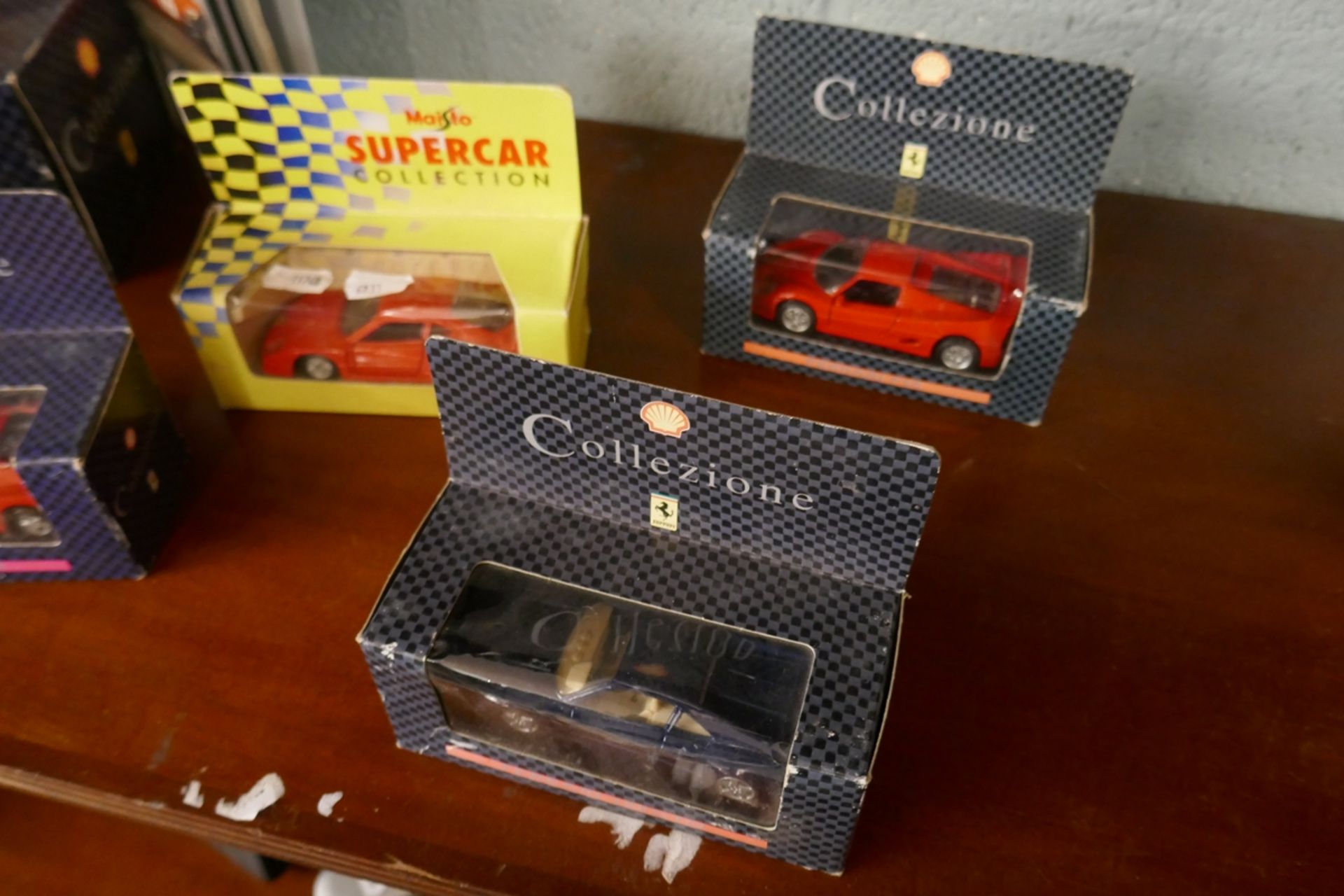 Collection of Ferrari models in original boxes together with folder - Image 2 of 4