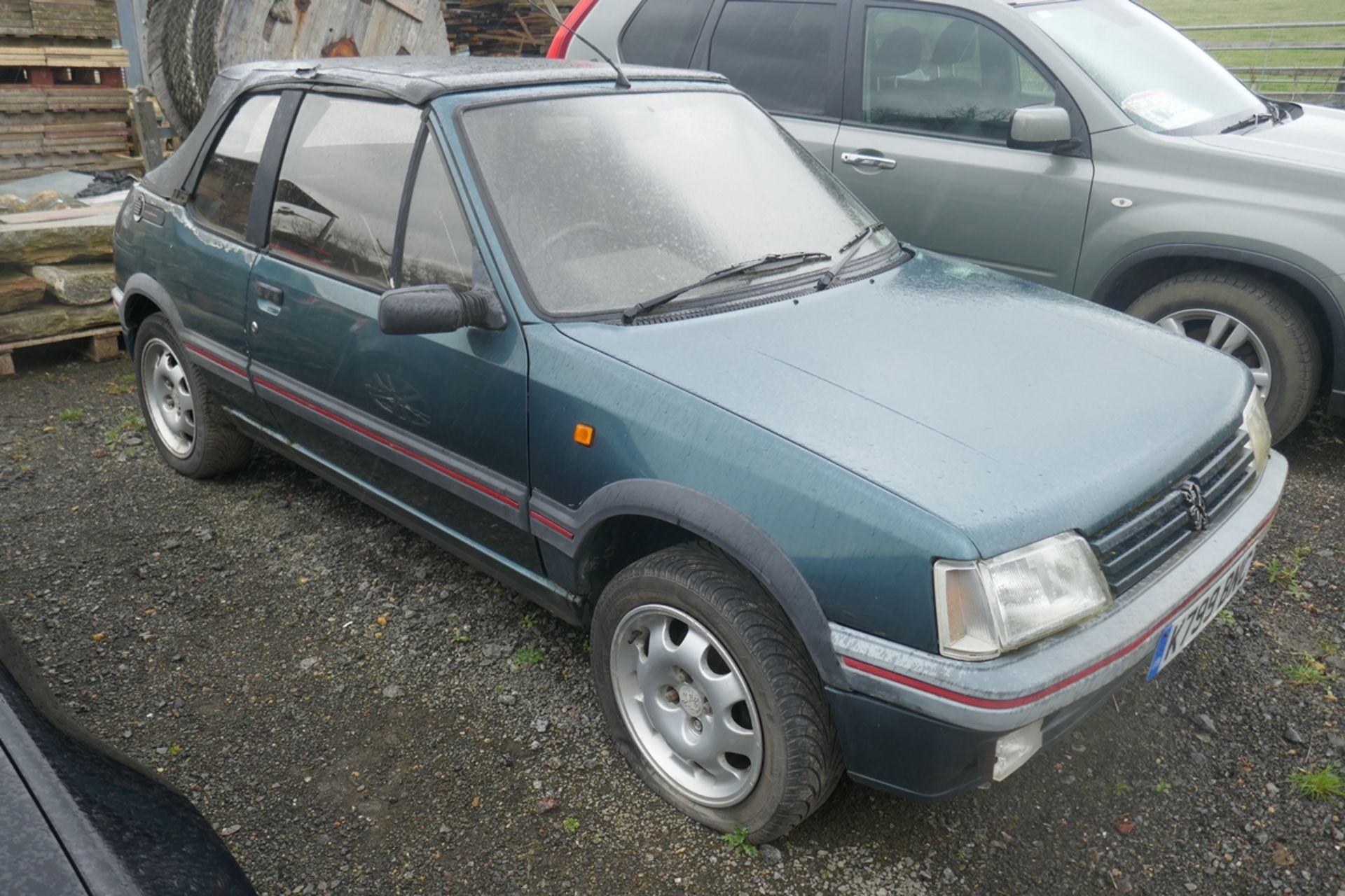 1992 K reg Peugeot 205 1.9 Cti barn find with just 58000 miles on the clock, no MOT - Image 2 of 11