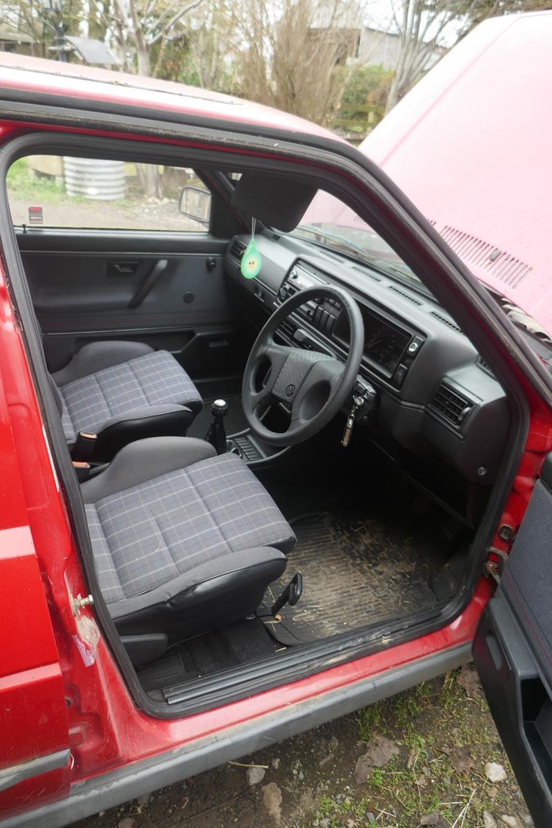1990 G reg Volkswagen Golf Gti 8v 5 door barn find, unmolested rust free example - Image 4 of 14